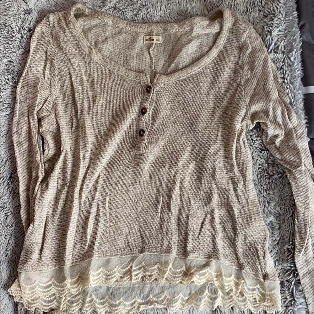 Hollister Long Sleeve Top